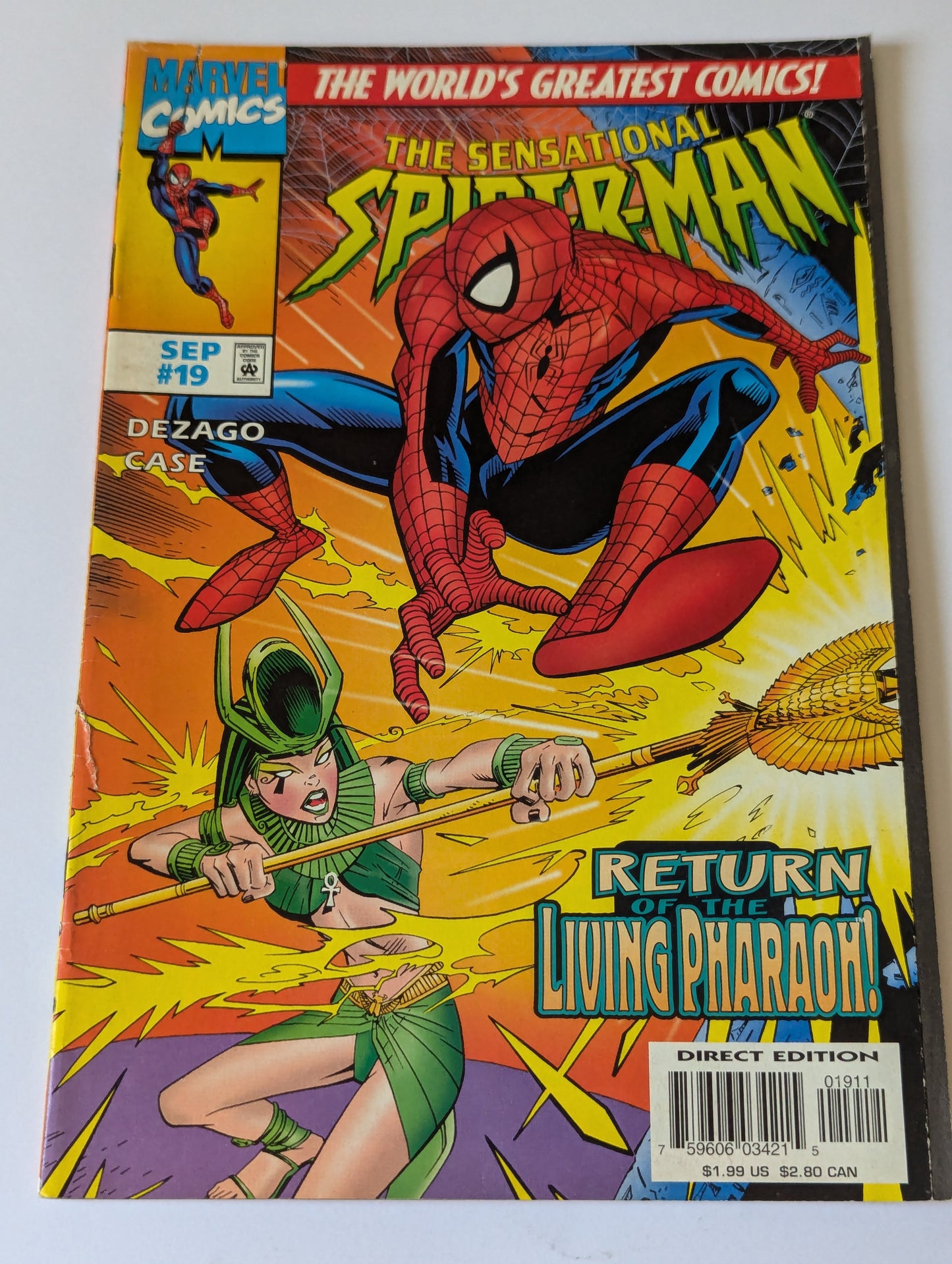 Sensational Spider-Man #19