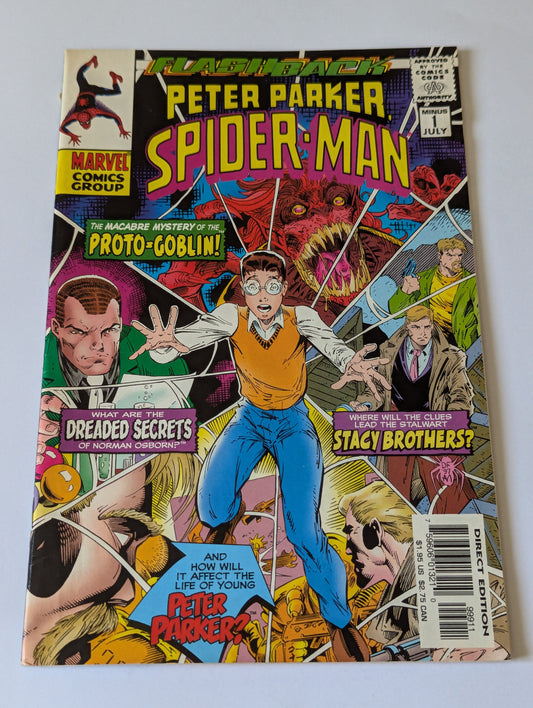 Spider-Man #-1 Flashback