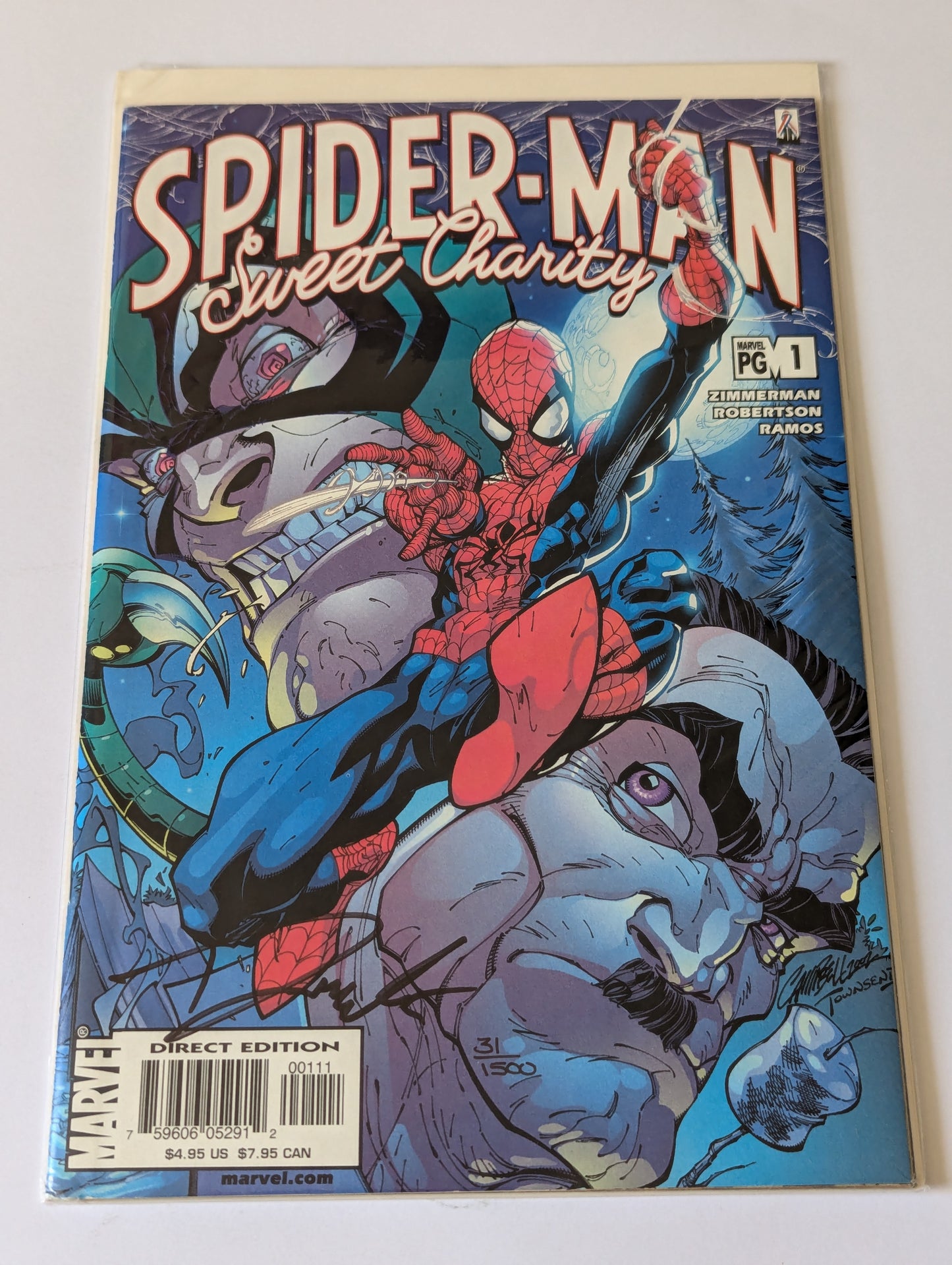 Spider-Man: Sweet Charity #1 - Signed Darick Robertson
