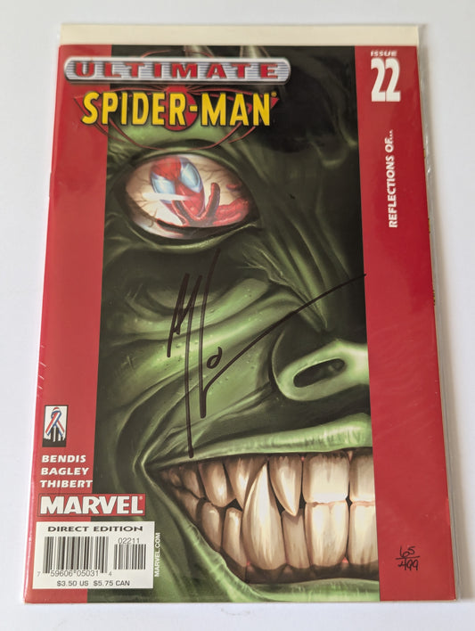 Ultimate Spider-Man #22 - Signed Art Thilbert