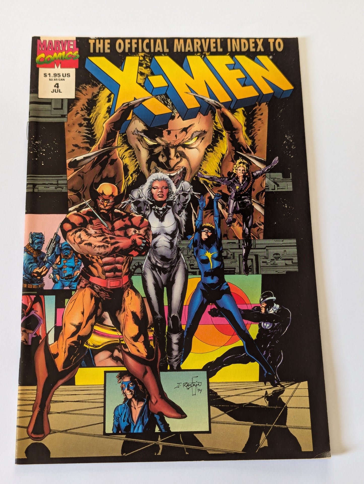 Official Marvel Index to the X-Men #4 (1994 Series)