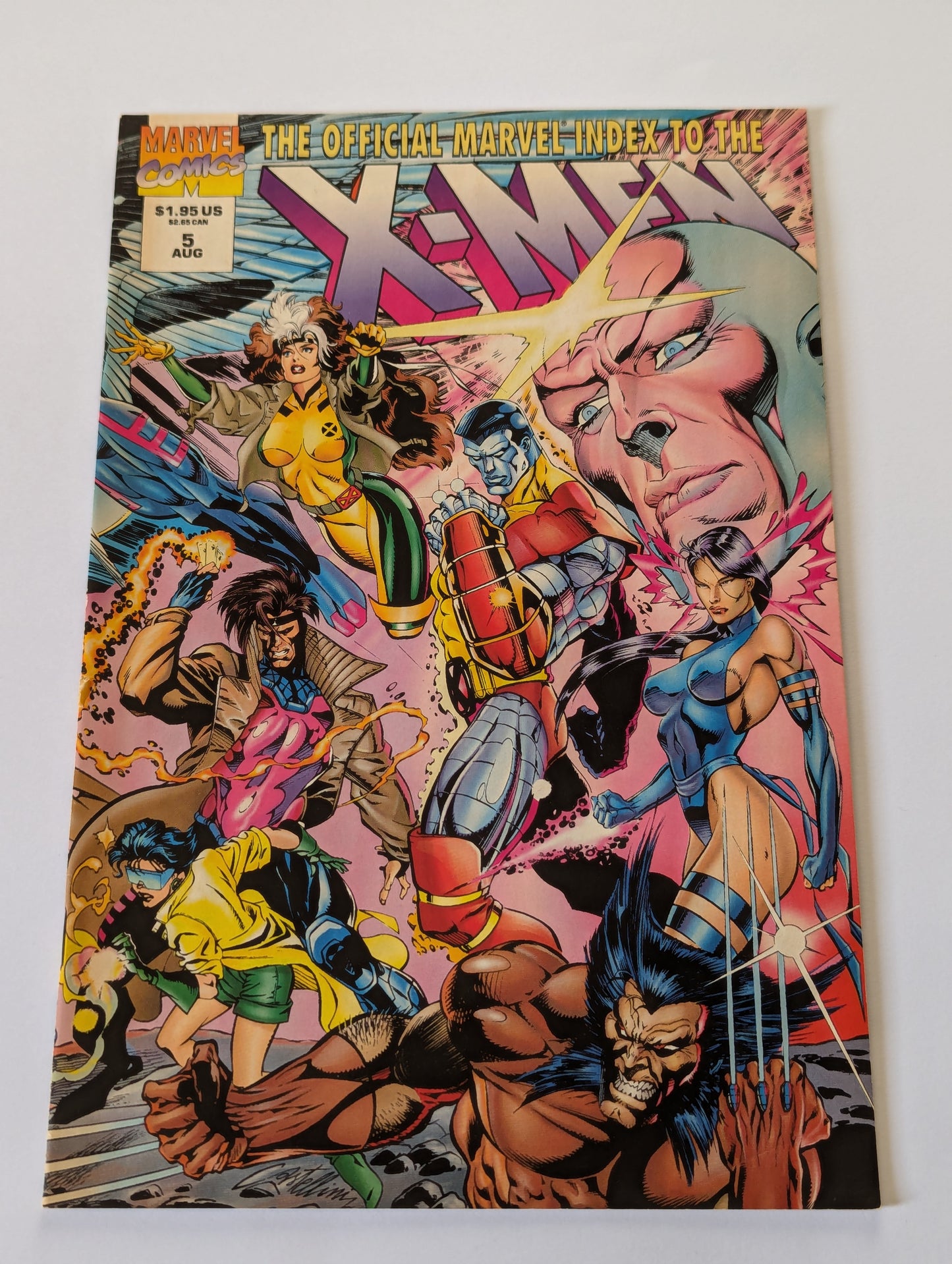Official Marvel Index to the X-Men #5 (1994 Series)