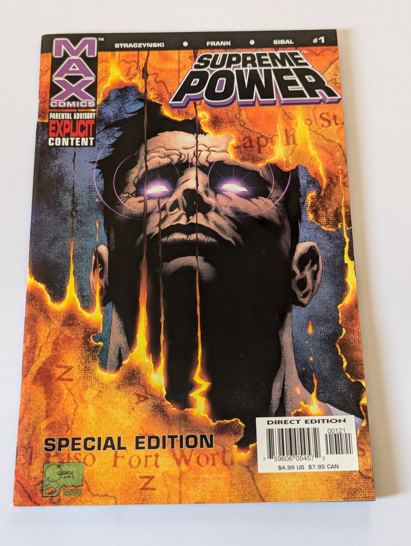 Supreme Power #1 - Special Edition Variant