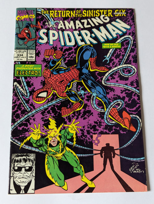 Amazing Spider-Man #334 Marvel Comic Book