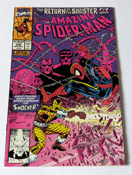 Amazing Spider-Man #335 Marvel Comic Book