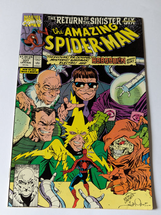 Amazing Spider-Man #337 Marvel Comic Book