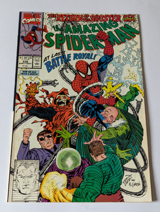 Amazing Spider-Man #338 Marvel Comic Book