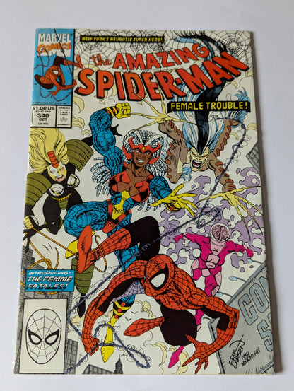 Amazing Spider-Man #340 Marvel Comic Book