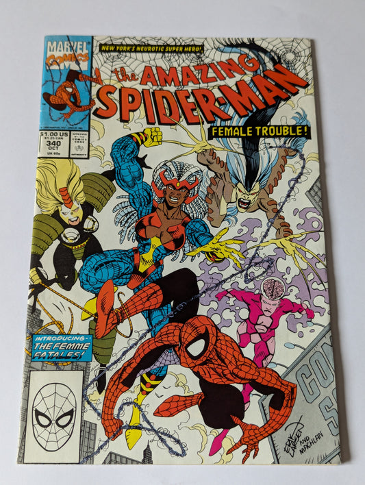Amazing Spider-Man #340 Marvel Comic Book