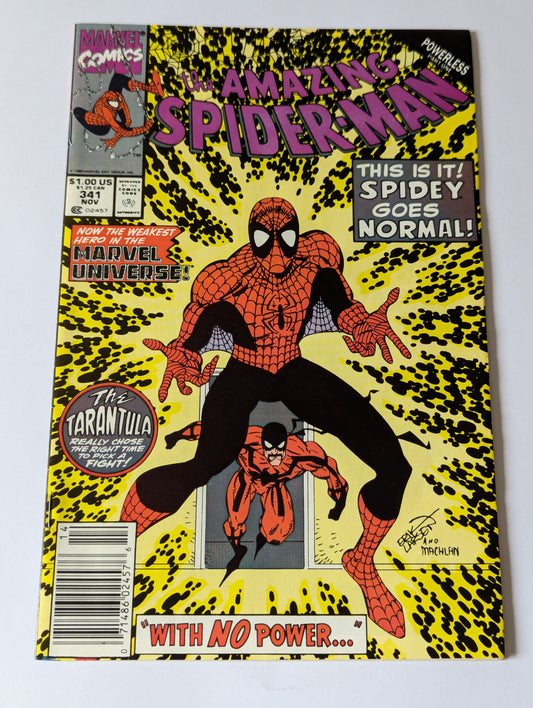 Amazing Spider-Man #341 Marvel Comic Book