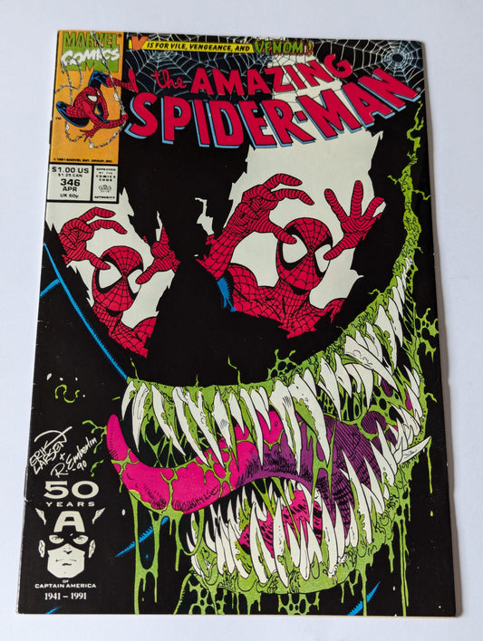 Amazing Spider-Man #346 Marvel Comic Book