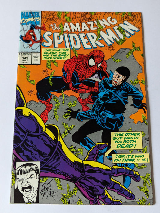 Amazing Spider-Man #349 Marvel Comic Book