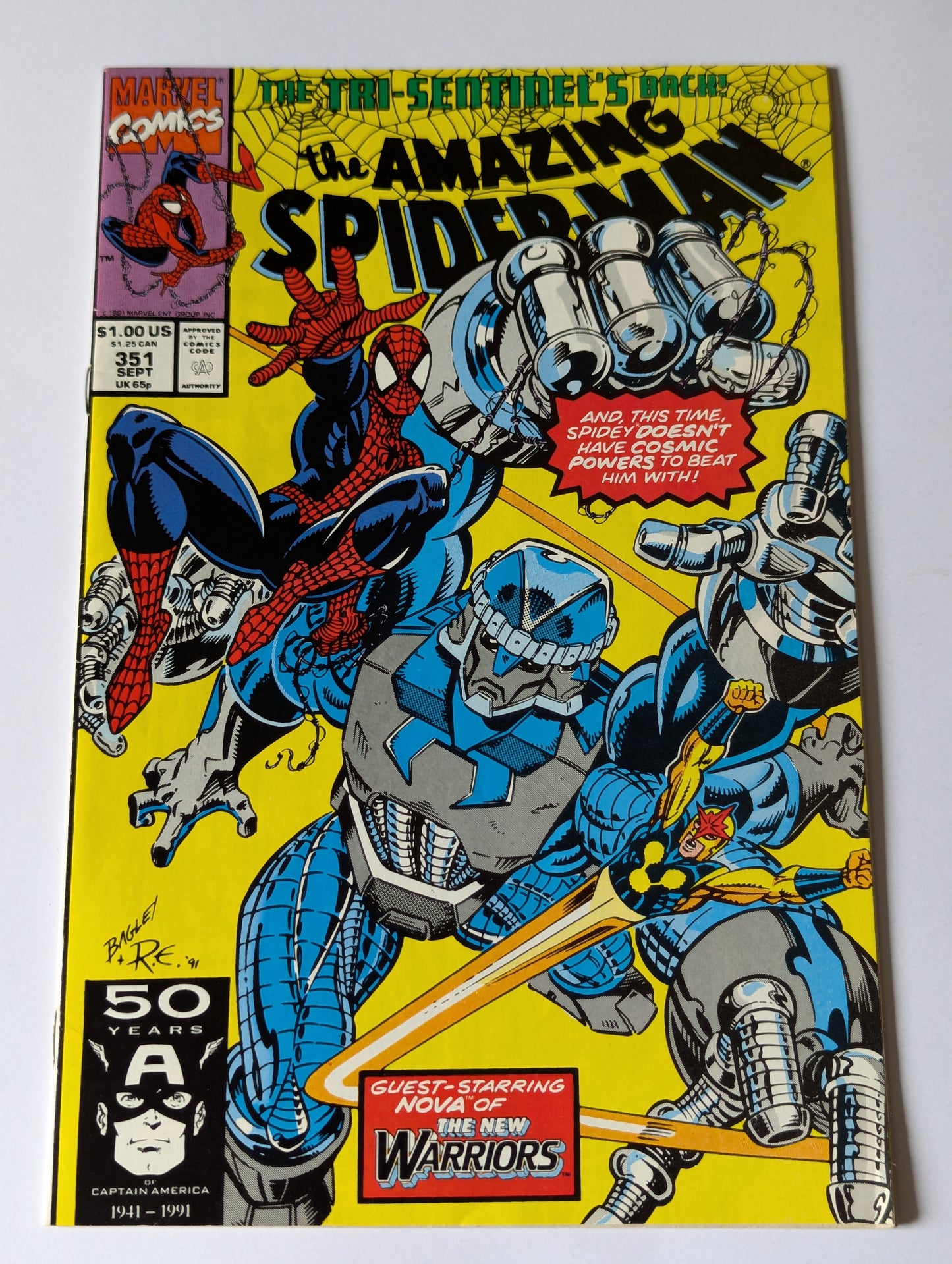 Amazing Spider-Man #351 Marvel Comic Book