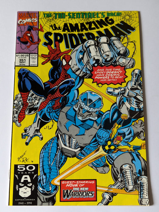 Amazing Spider-Man #351 Marvel Comic Book