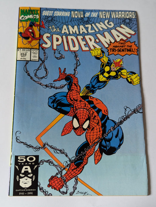 Amazing Spider-Man #352 Marvel Comic Book