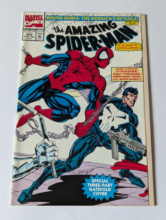 Amazing Spider-Man #358 Marvel Comic Book