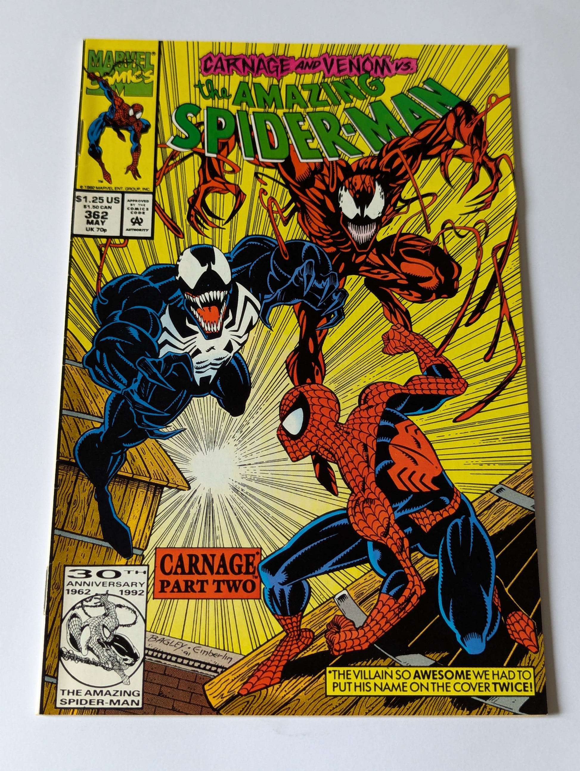 Amazing Spider-Man #362 Marvel Comic Book