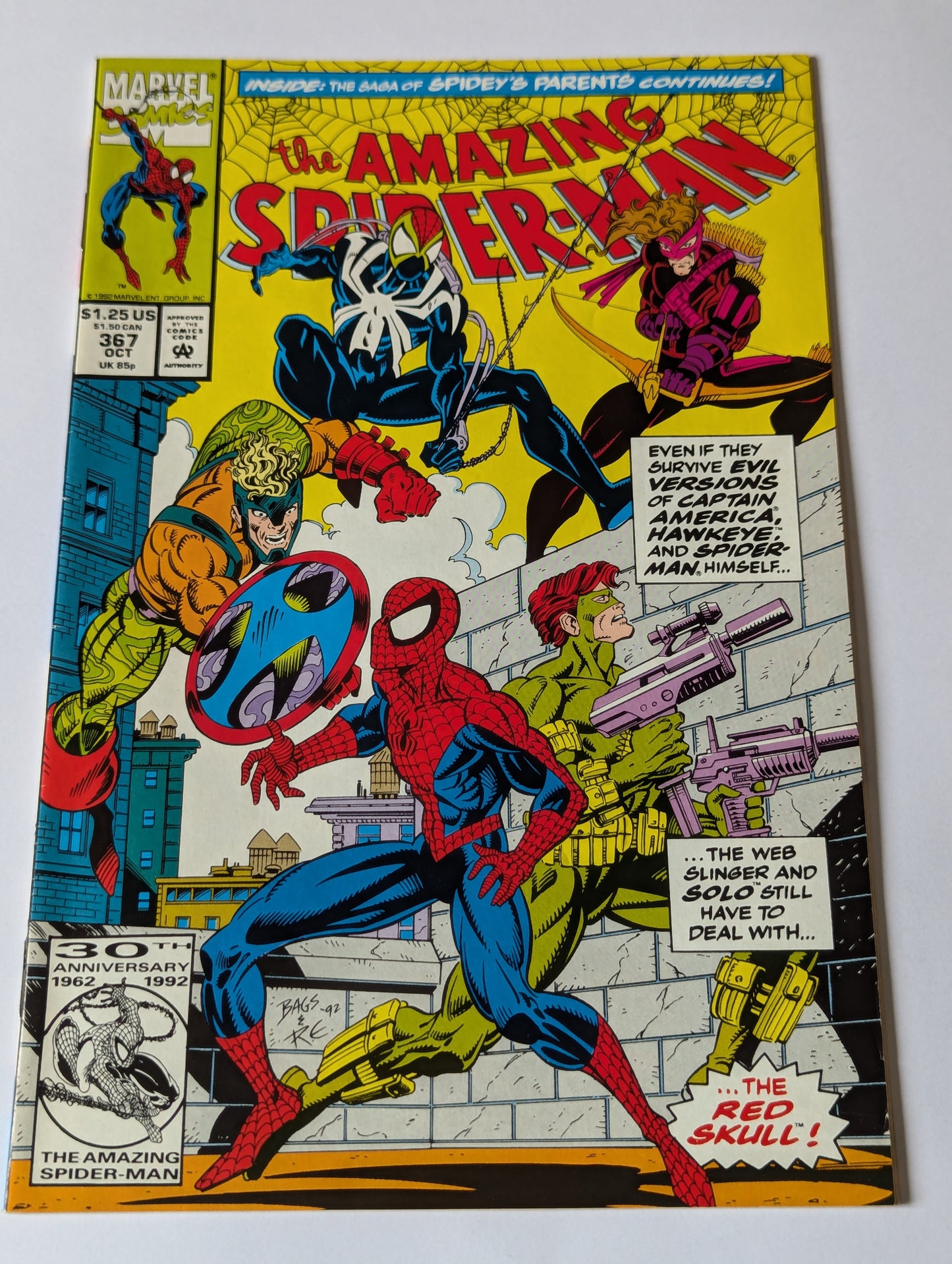 Amazing Spider-Man #367 Marvel Comic Book