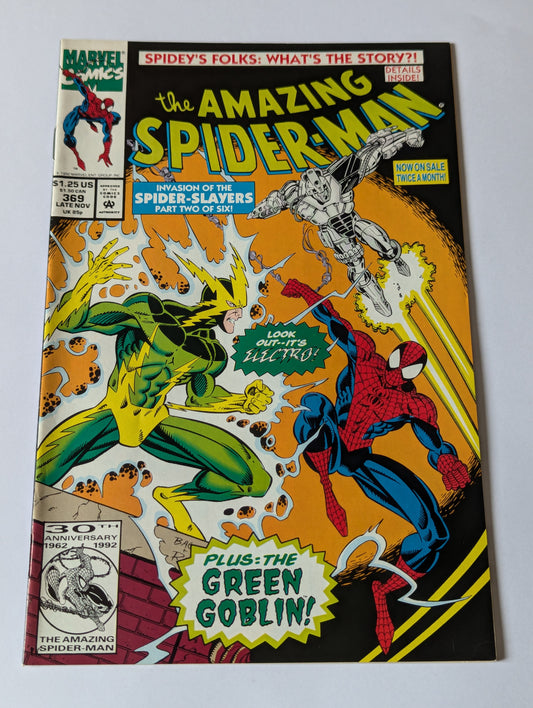 Amazing Spider-Man #369 Marvel Comic Book