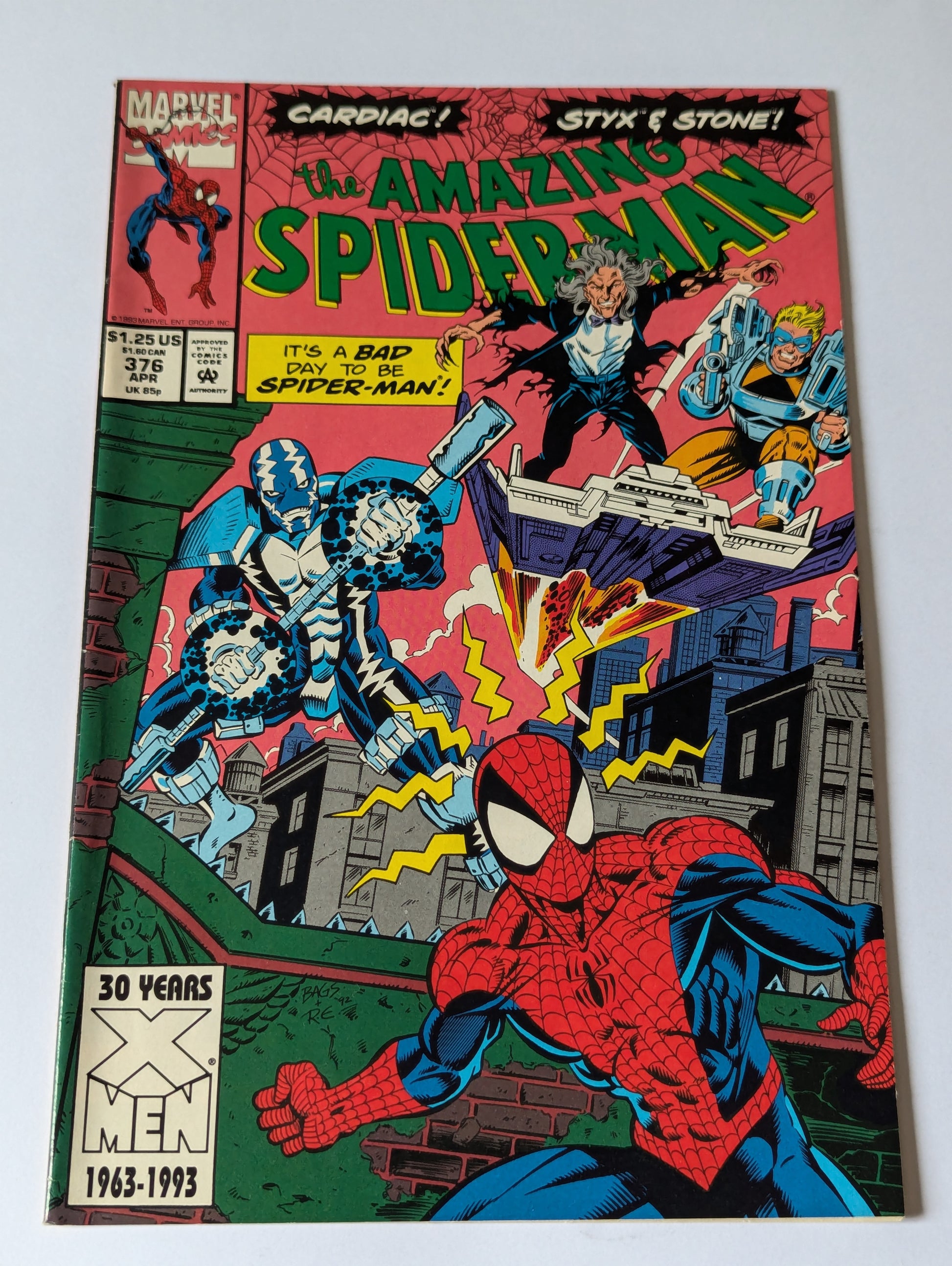 Amazing Spider-Man #376 Marvel Comic Book
