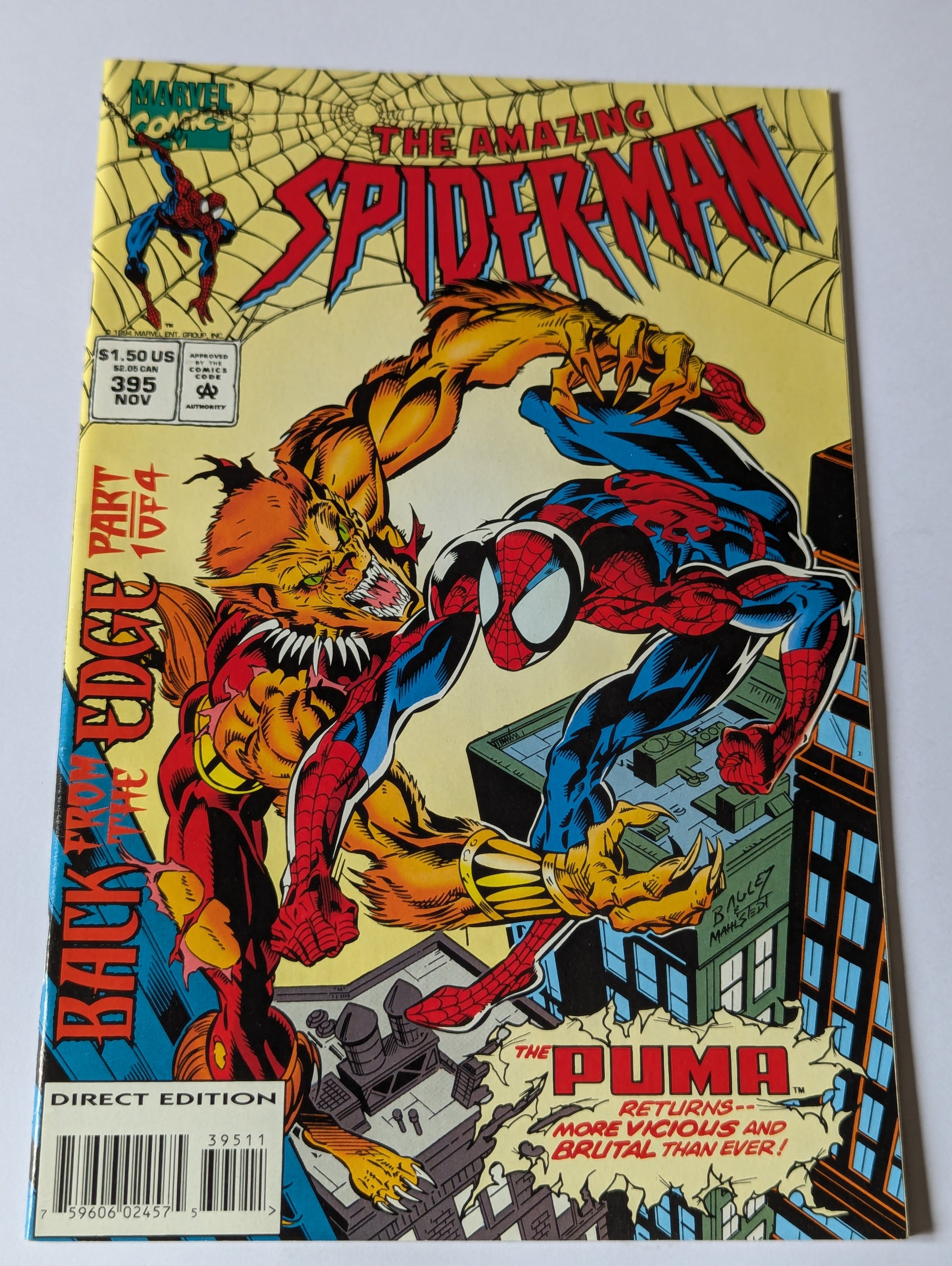 Amazing Spider-Man #395 Marvel Comic Book