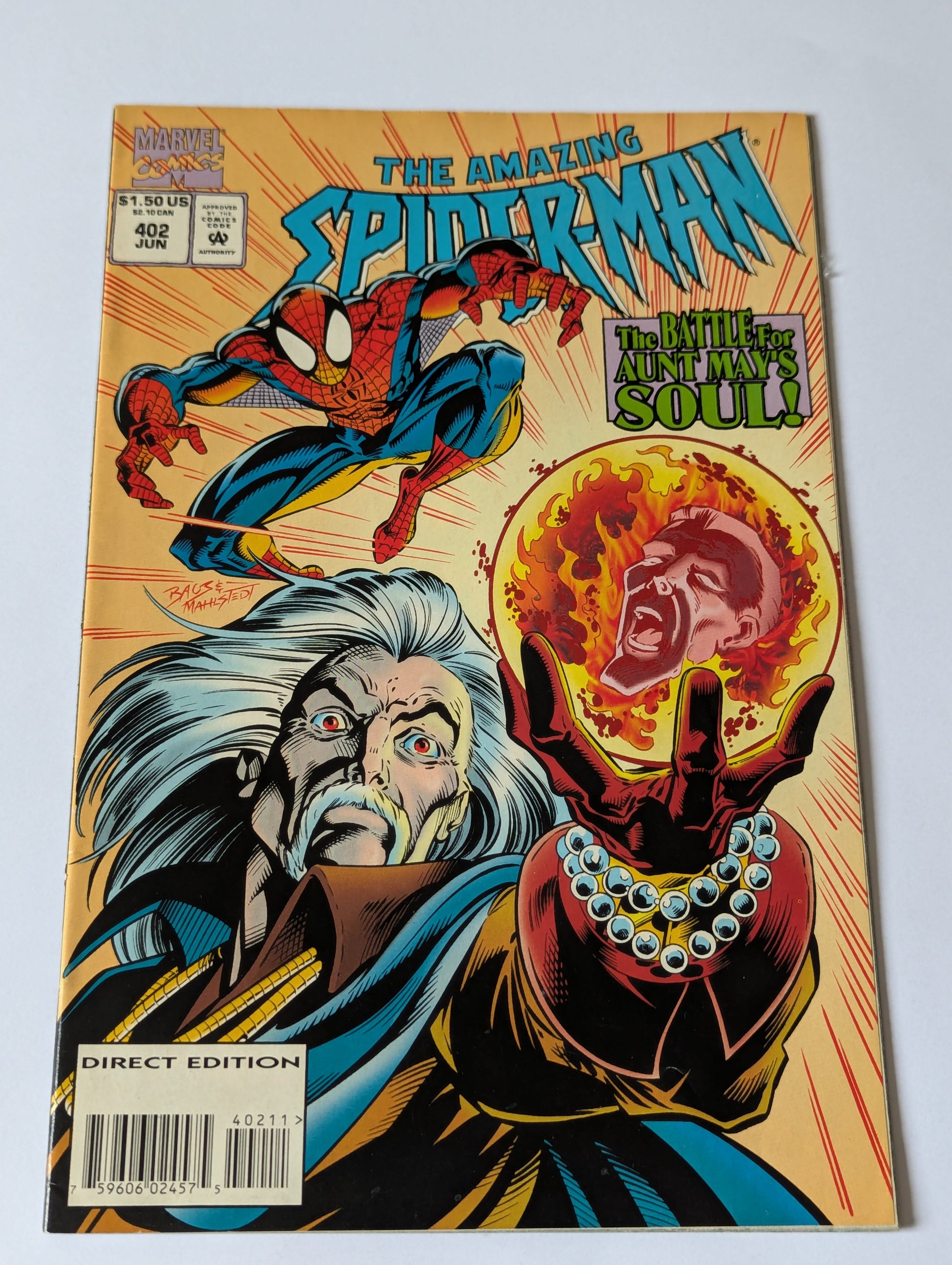 Amazing Spider-Man #402 Marvel Comic Book