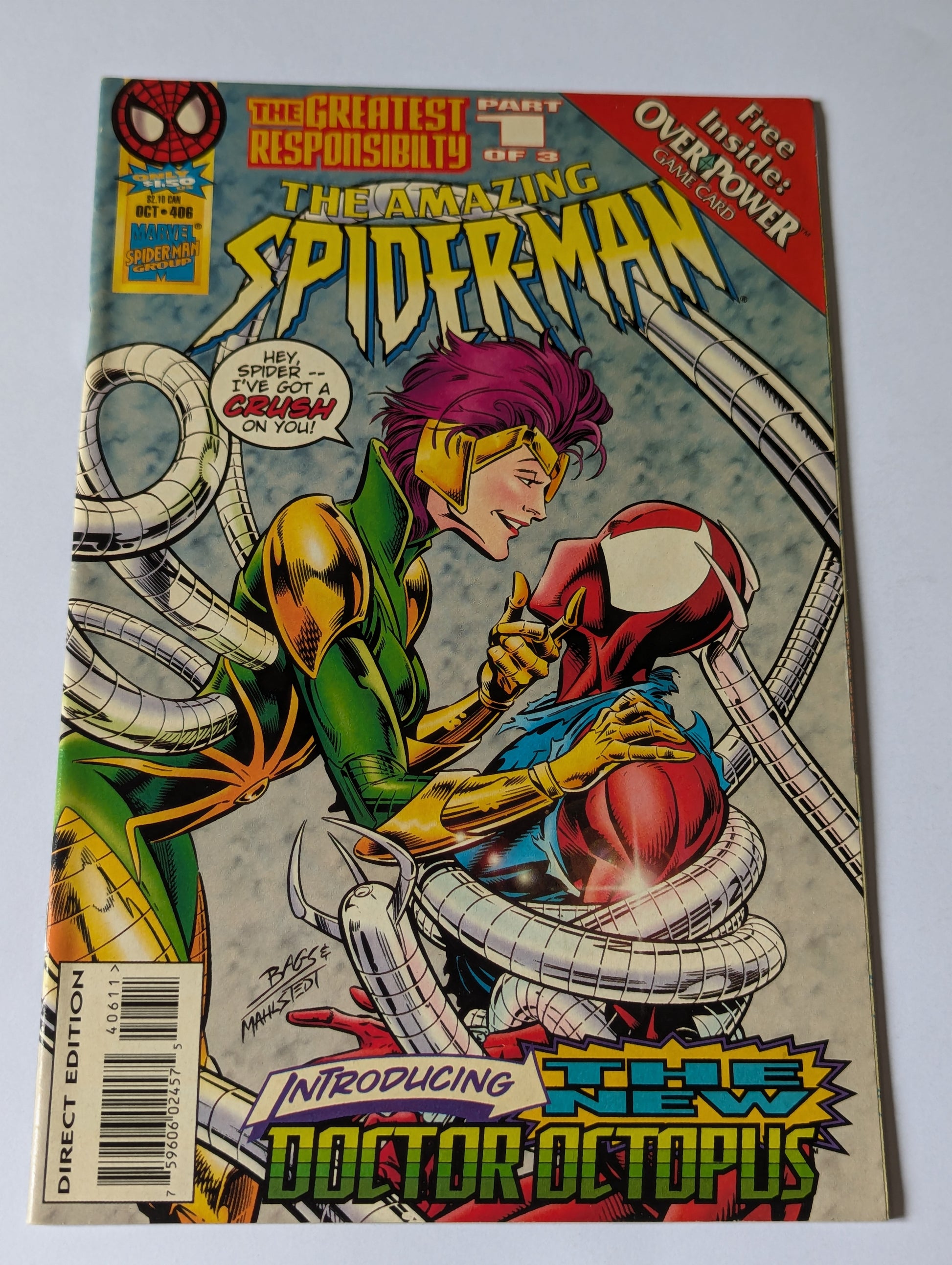 Amazing Spider-Man #406 Marvel Comic Book