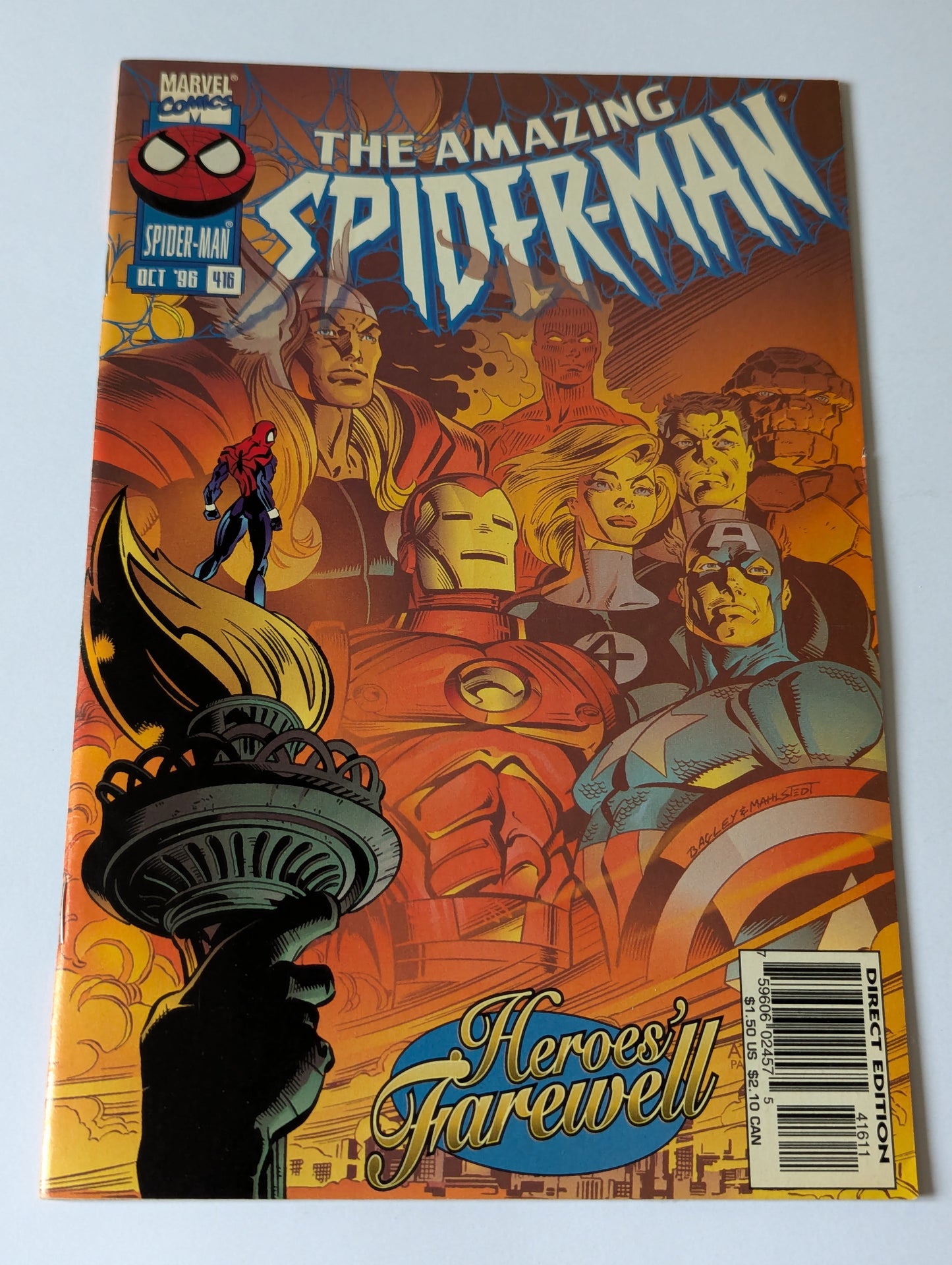 Amazing Spider-Man #416 Marvel Comic Book