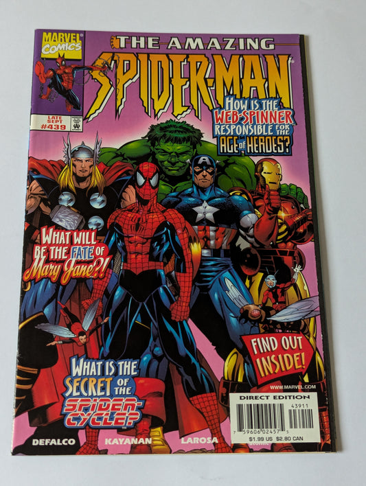 Amazing Spider-Man #439 Marvel Comic Book