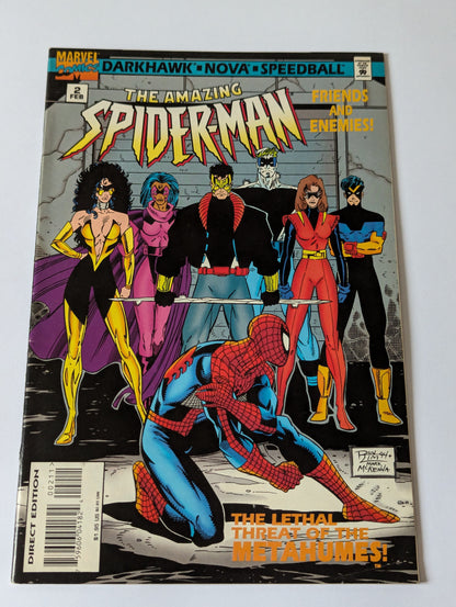 Amazing Spider-Man Friends and Enemies #2 Marvel Comic Book