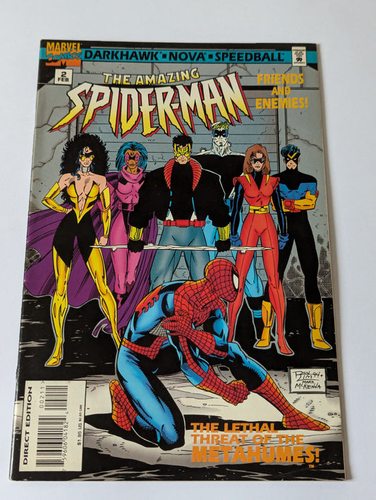 Amazing Spider-Man Friends and Enemies #2 Marvel Comic Book