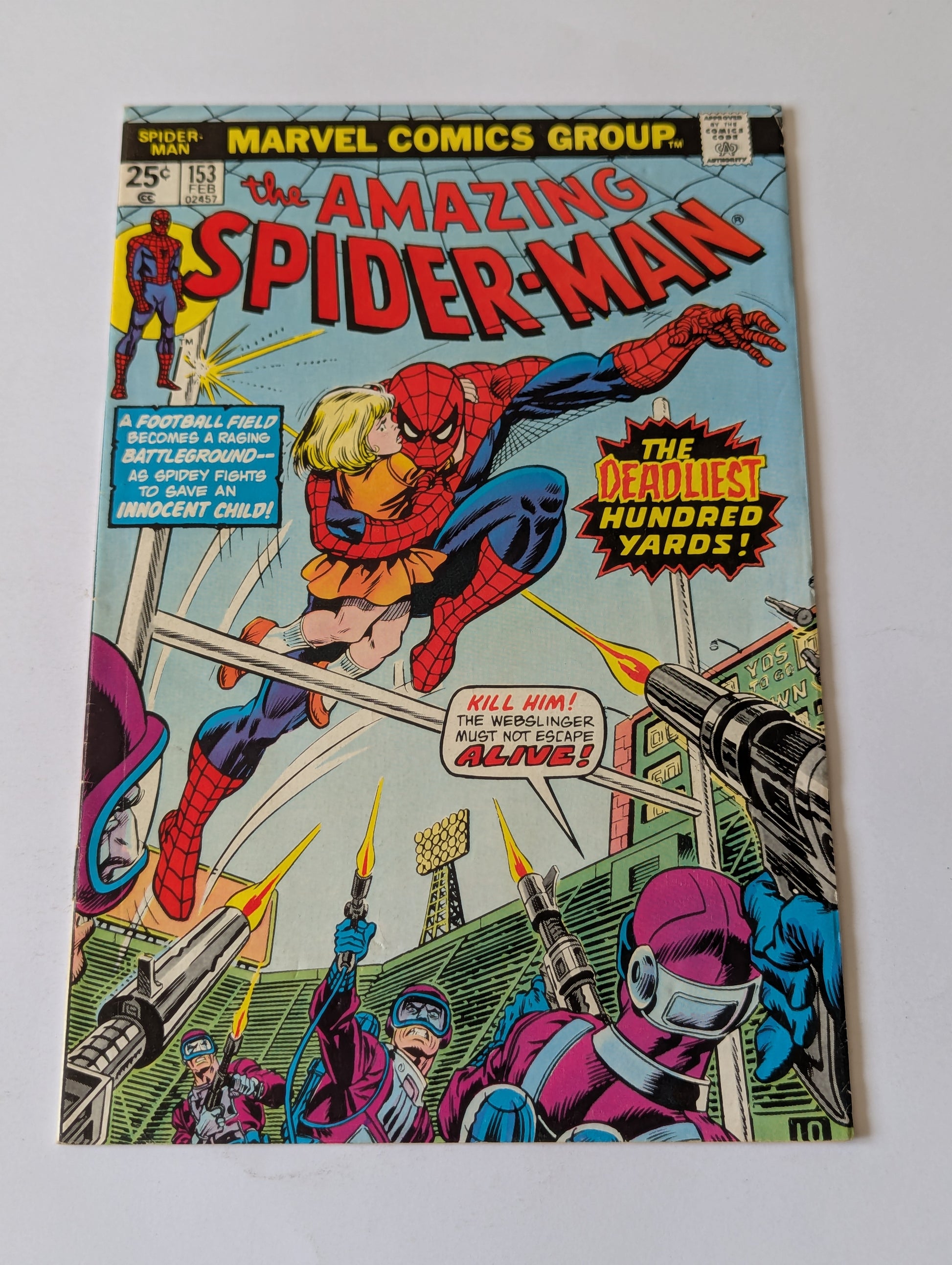 Amazing Spider-Man #153 Marvel Comic Book
