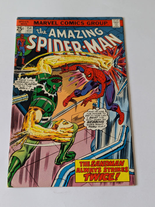 Amazing Spider-Man #154 Marvel Comic Book