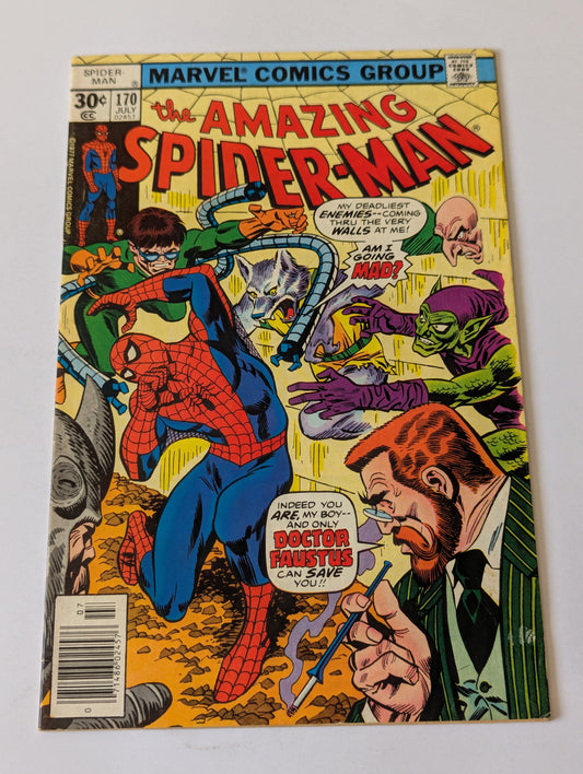 Amazing Spider-Man #170 Marvel Comic Book