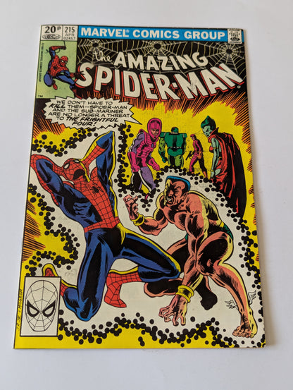 Amazing Spider-Man #215 Marvel Comic Book