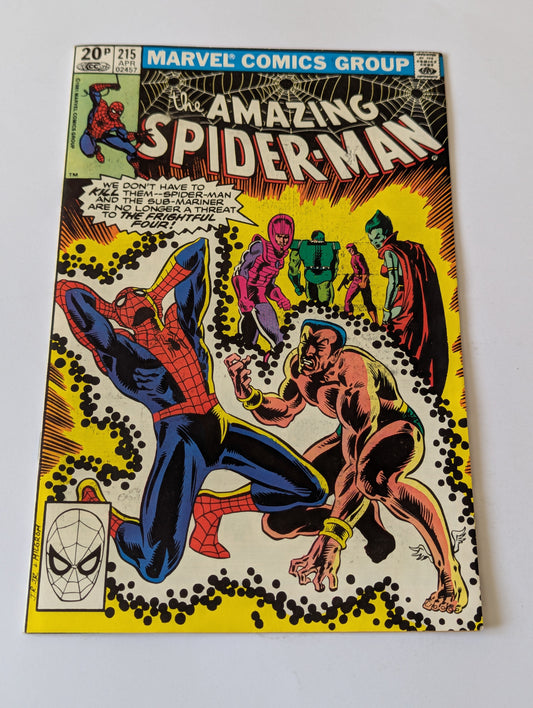 Amazing Spider-Man #215 Marvel Comic Book