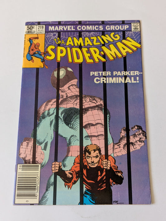 Amazing Spider-Man #219 Marvel Comic Book