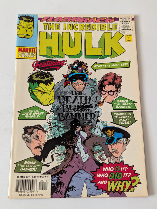 Incredible Hulk #-1 Flashback