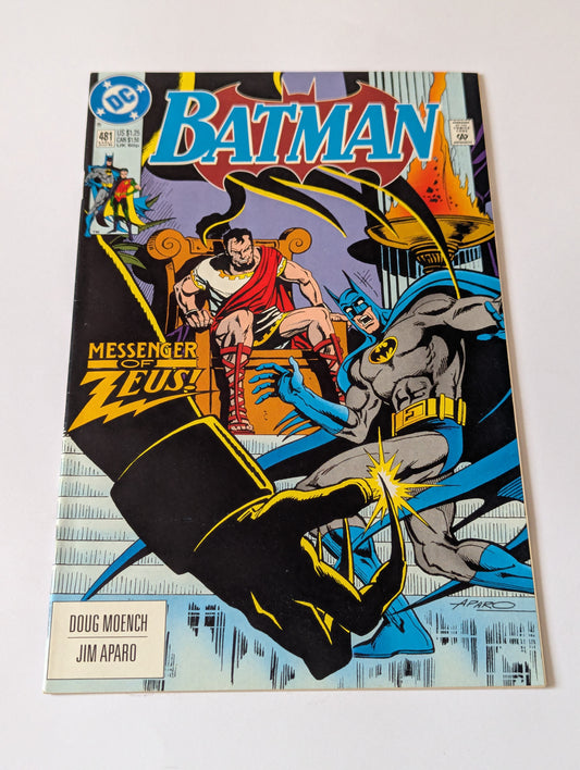 Batman #481 Comic Book by DC Comics