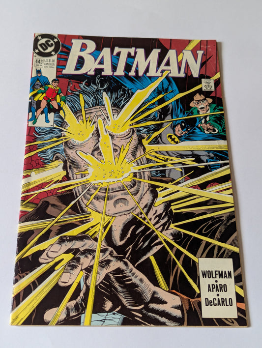Batman #443 Comic Book by DC Comics