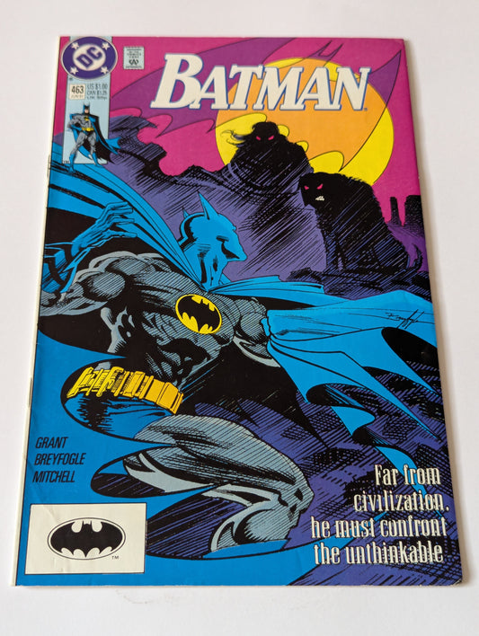 Batman #463 Comic Book by DC Comics