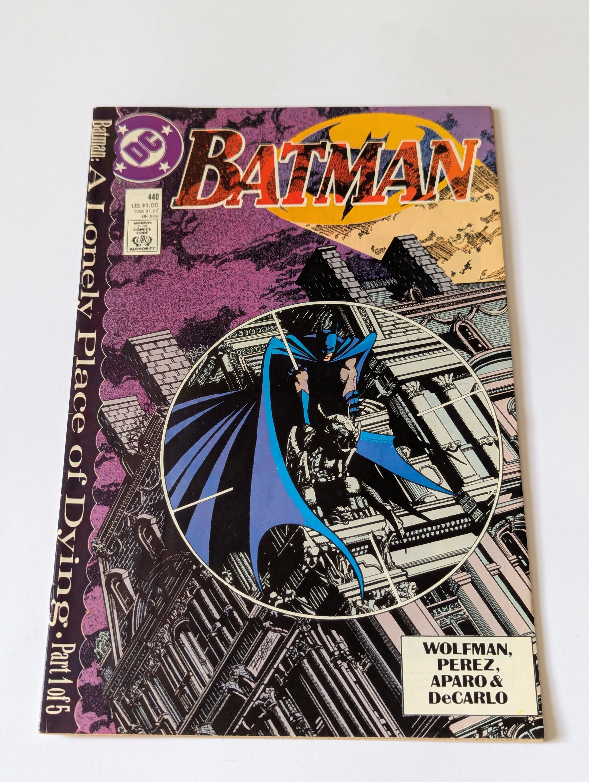 Batman #440 Comic Book by DC Comics