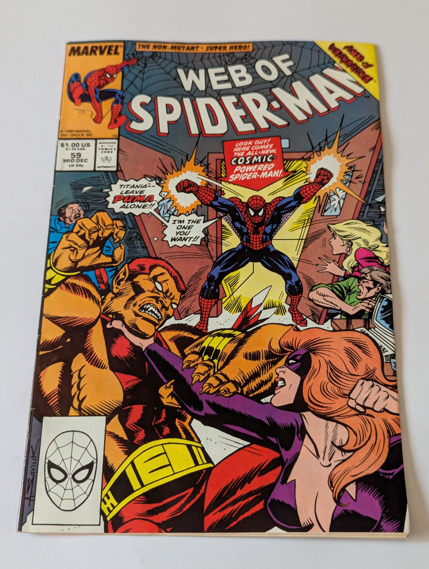 Web of Spider-Man #59