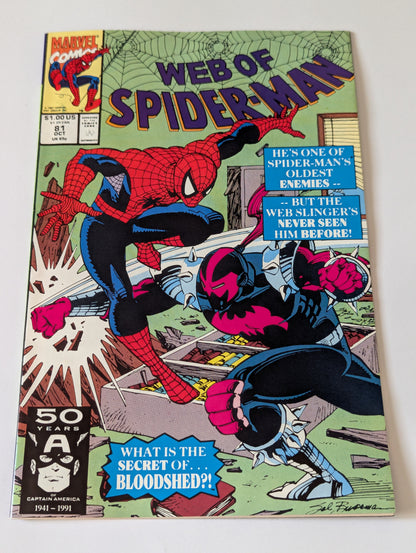 Web of Spider-Man #81