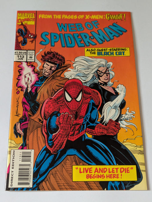 Web of Spider-Man #113 - Orange Cover