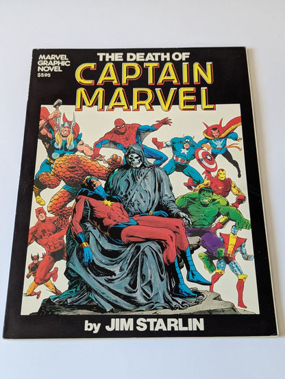 The Death of Captain Marvel (1st Print)