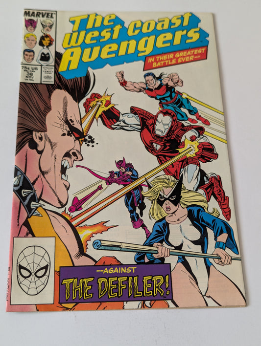 West Coast Avengers #38