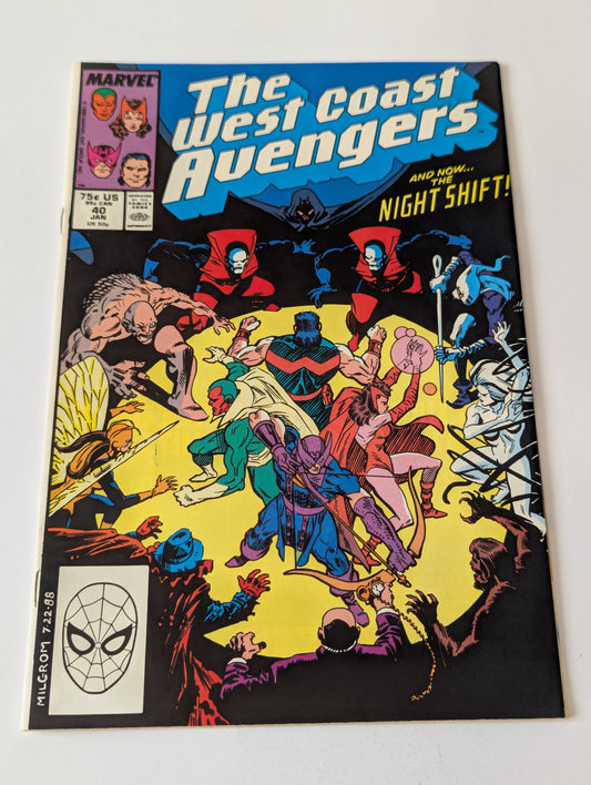 West Coast Avengers #40