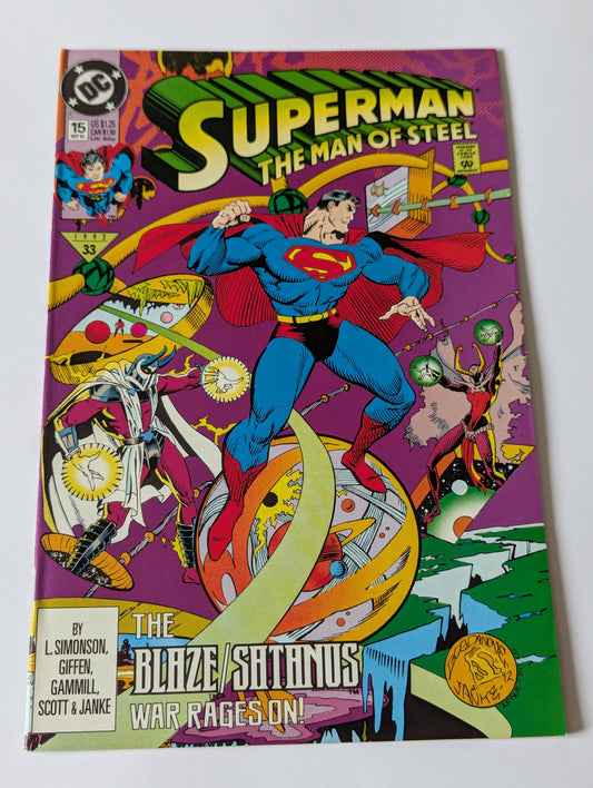 Superman: The Man of Steel #15