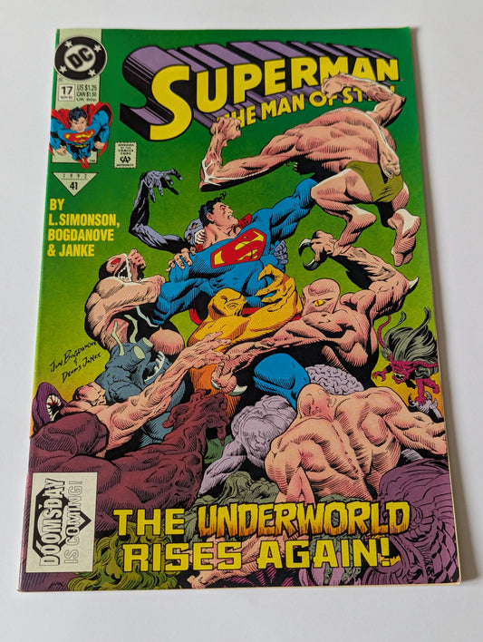 Superman: The Man of Steel #17